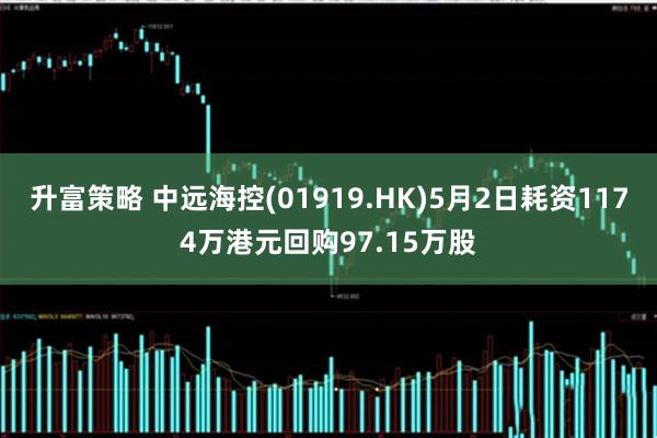升富策略 中远海控(01919.HK)5月2日耗资1174万港元回购97.15万股