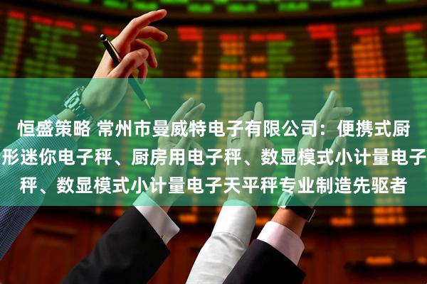 恒盛策略 常州市曼威特电子有限公司：便携式厨房口袋秤、平台秤、圆形迷你电子秤、厨房用电子秤、数显模式小计量电子天平秤专业制造先驱者